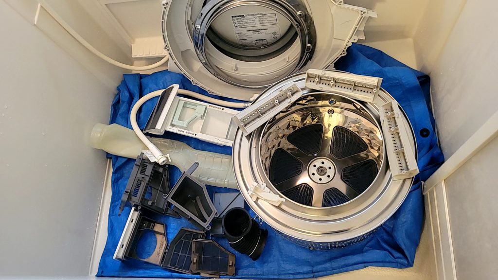 パナソニックドラム式洗濯機 2016年製 9.0kg/6.0kg 分解洗浄済 - www ...